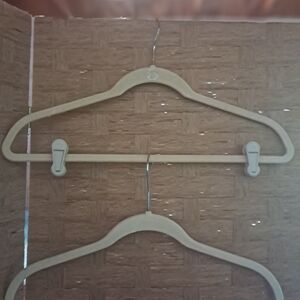 Joy Mangano 48 Piece Beige Velvet Hangers